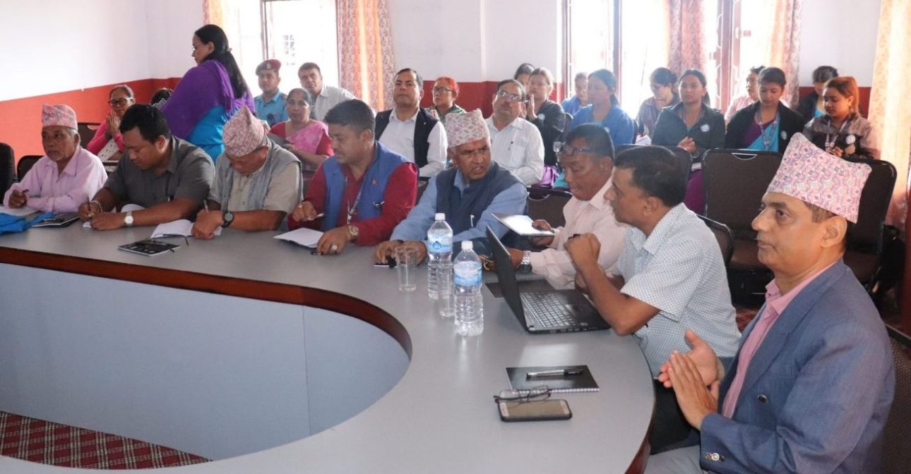 रिब्दीकोट स्वास्थ्य शाखाको वार्षिक समीक्षा