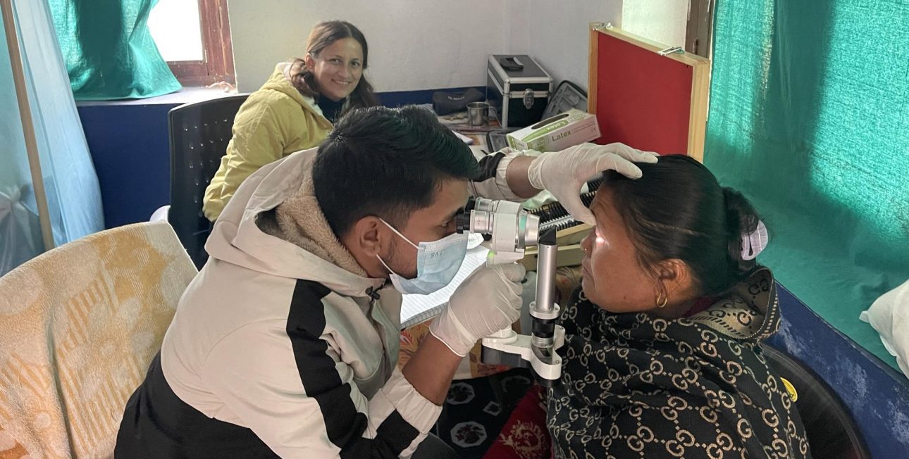 पूर्वखोलमा ७ सय ४९ जनाको आखा परीक्षण गर्दा ५८ जनामा मोतियाविन्दु