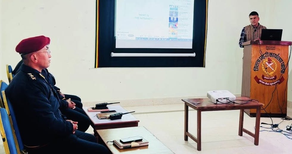 प्रहरीलाई डिजिटल सुरक्षा अभिमुखीकरण