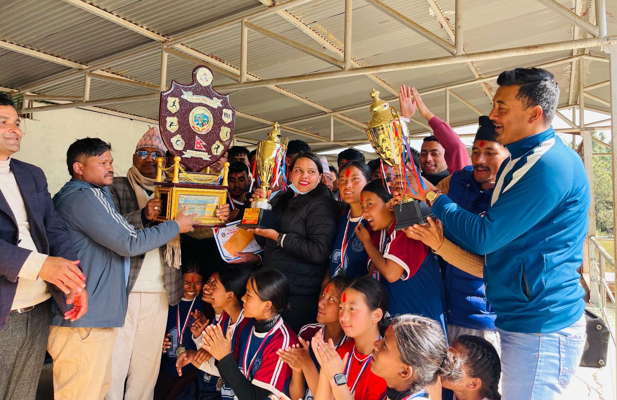 रैनादेवी छहराको रनिङ शिल्डको उपाधि महाकाली माविलाई