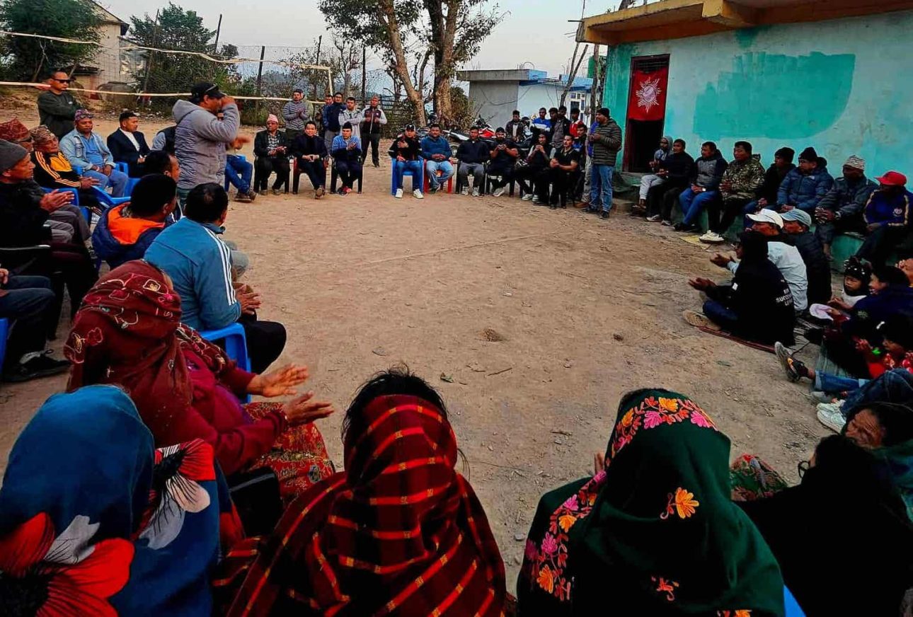 पूर्वखोलामा आचार्यको घरदैलो, सुशासन र रोजगारी मुख्य एजेन्डा