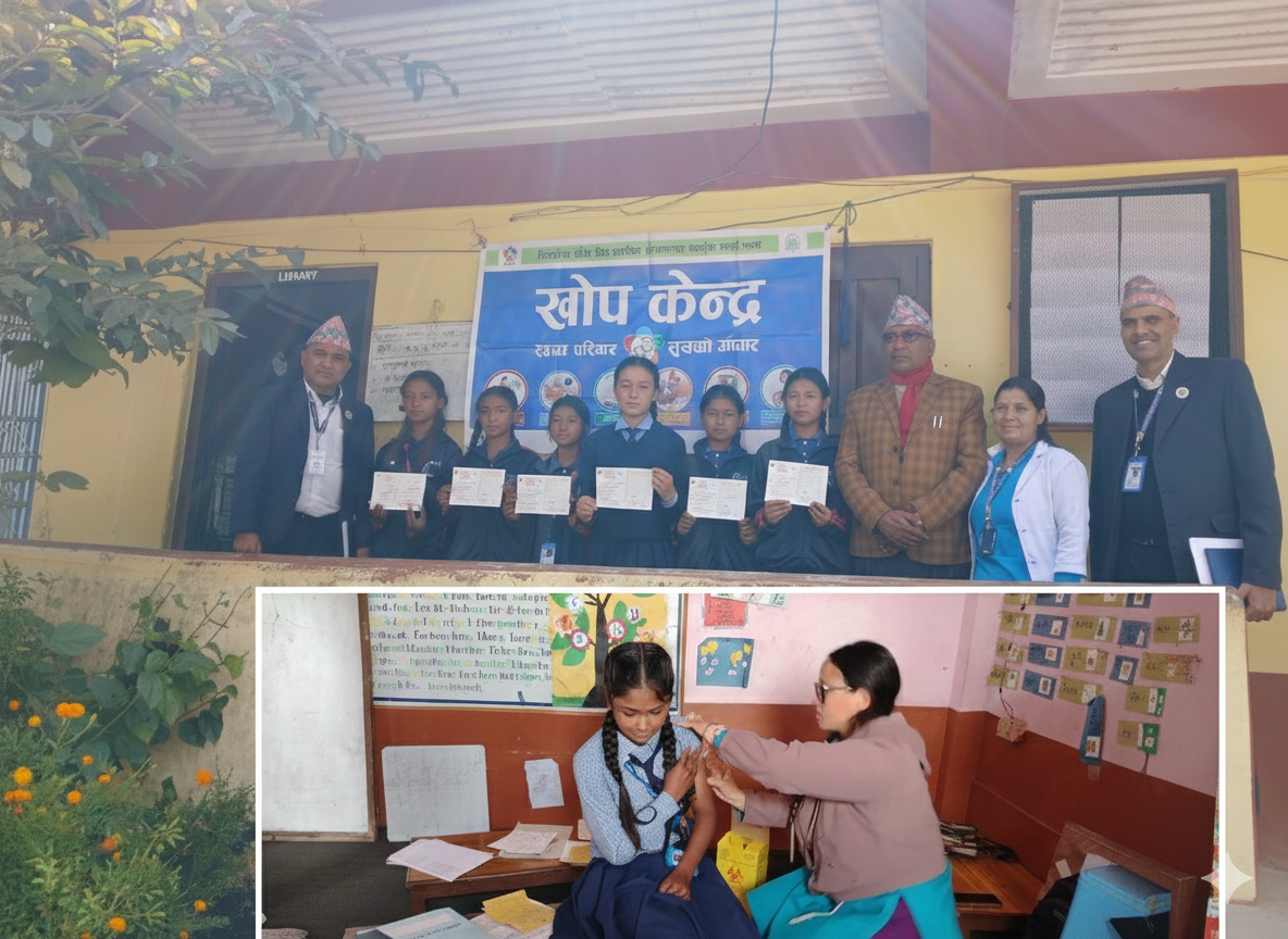 पाल्पामा एचपीभी खोप अभियान