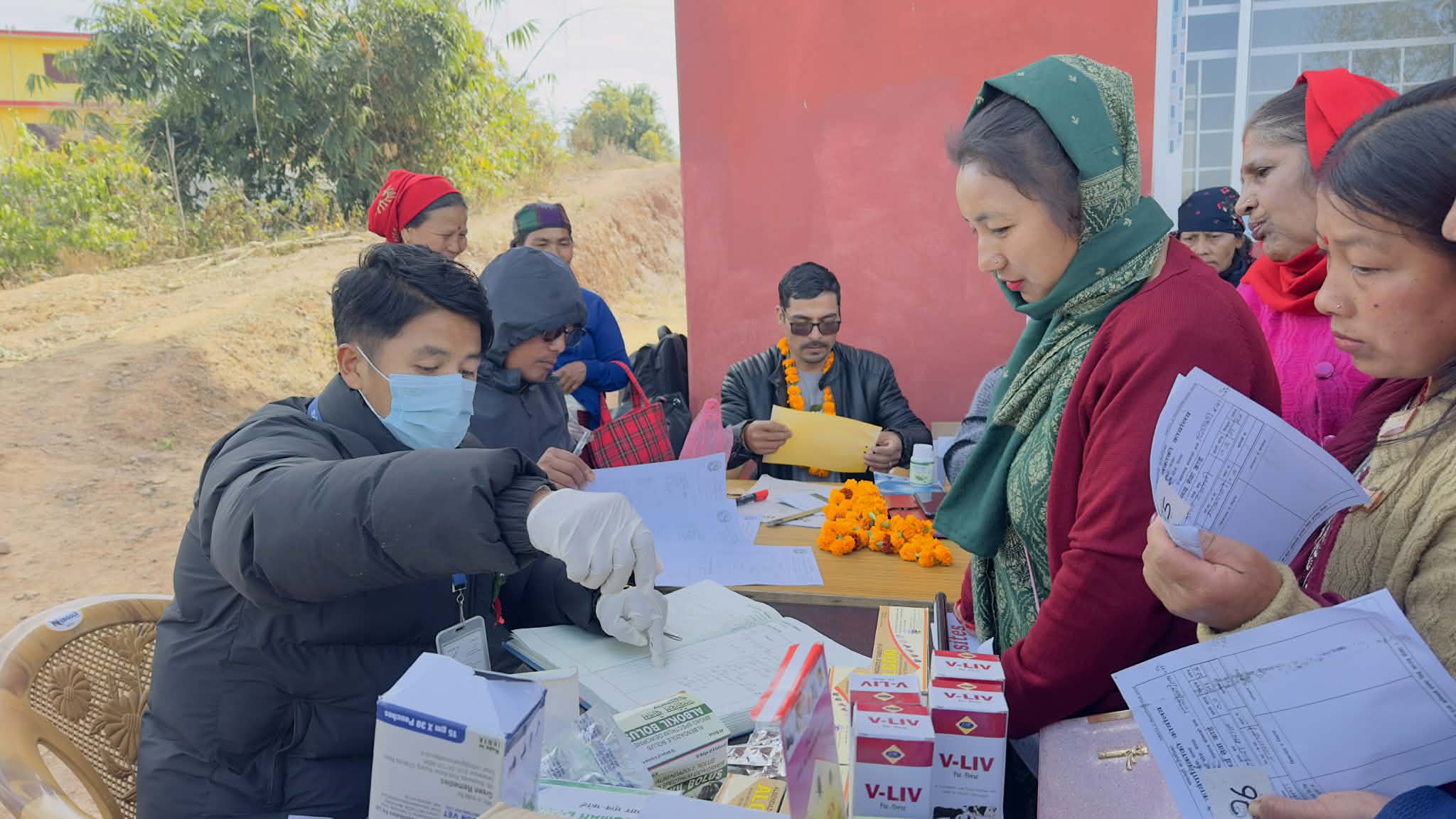 चिदीपानीको घुम्ती शिविरमा चार सय २९ जना लाभान्वित