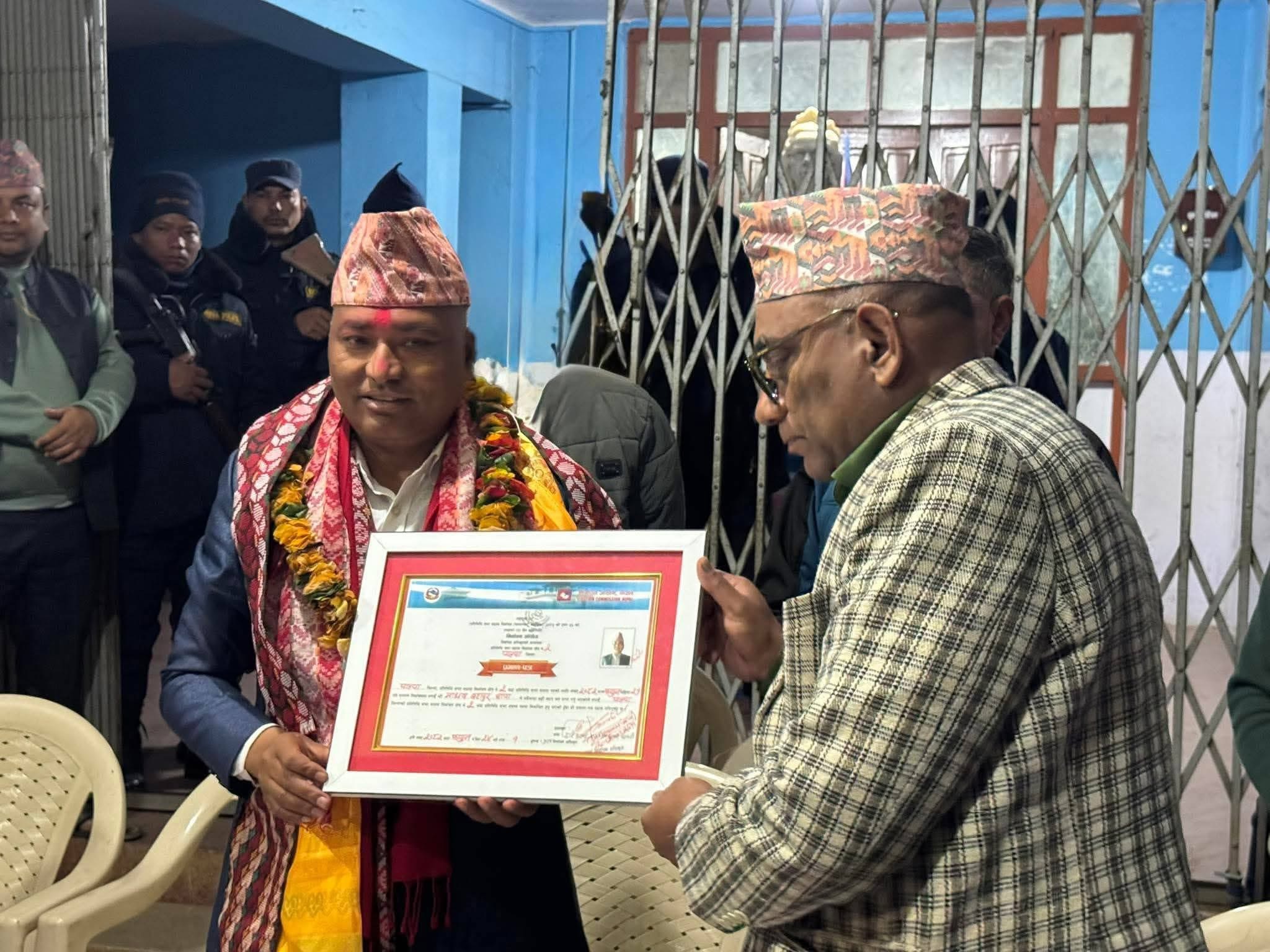 पाल्पा क्षेत्र नं. २ मा रास्वपाका थापा विजयी