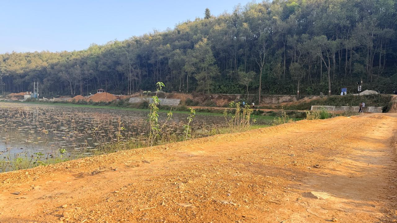 प्रभास तालमा बनेको संरचना भत्काएर पुनः दुई करोड बढी लगानी