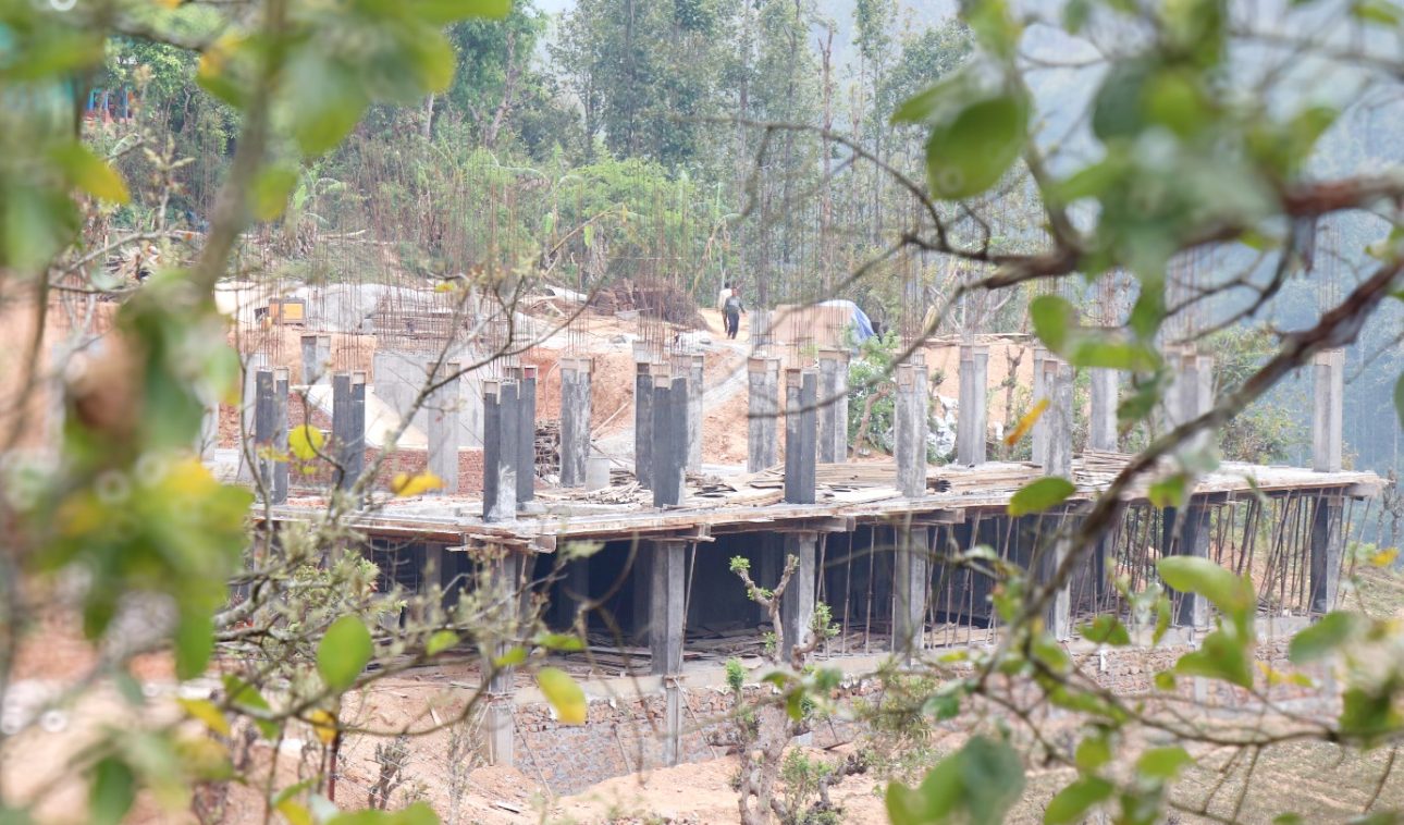 रम्भाको प्रशासकीय भवन निर्माणमा तीव्रता