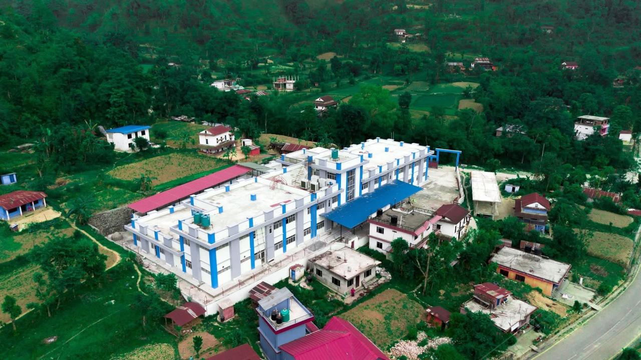 माथागढीमा १५ शैयाको अस्पताल संचालनको अन्तिम चरणमा