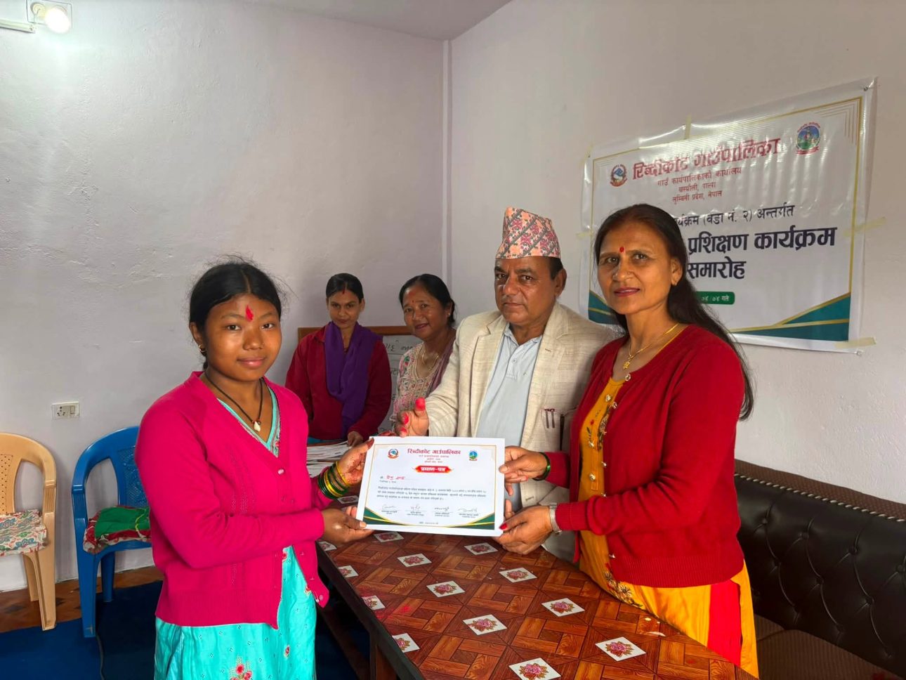 १५ दिने स्कुटर प्रशिक्षण सम्पन्न