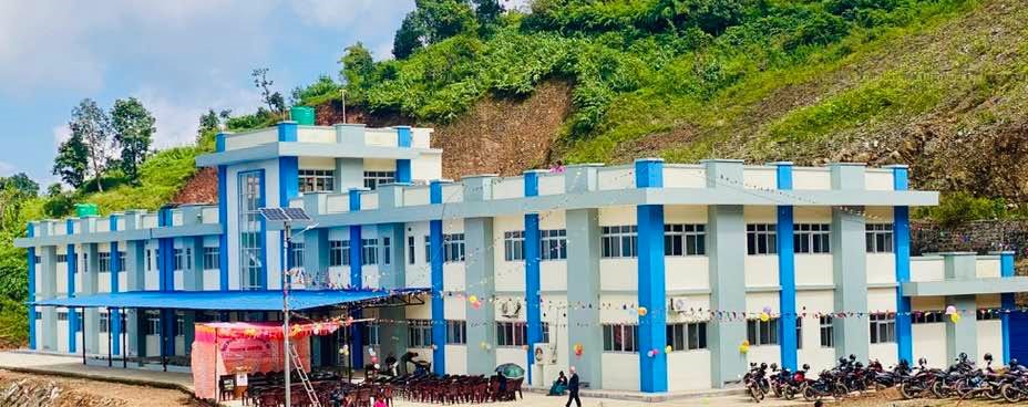 निस्दीमा १५ शैयाको आधारभूत अस्पताल भवन उद्घाटन