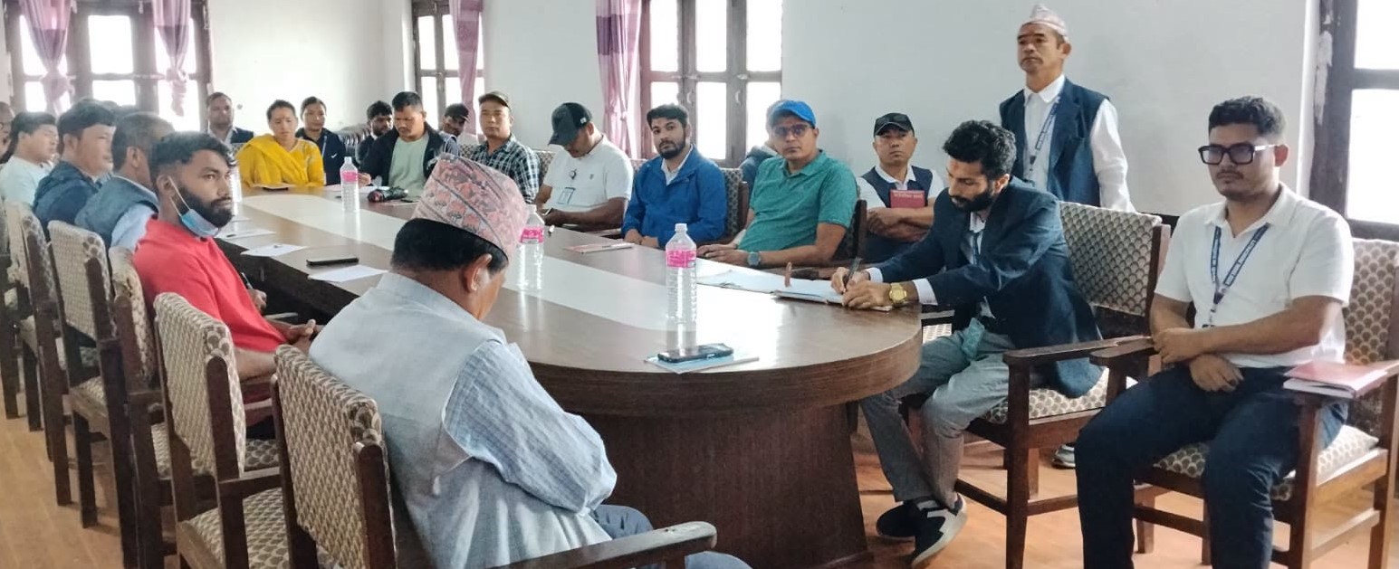 भेटेरिनरीको स्वच्छ दूध मासु उत्पादनसम्बन्धी निस्दीमा अन्तरक्रिया